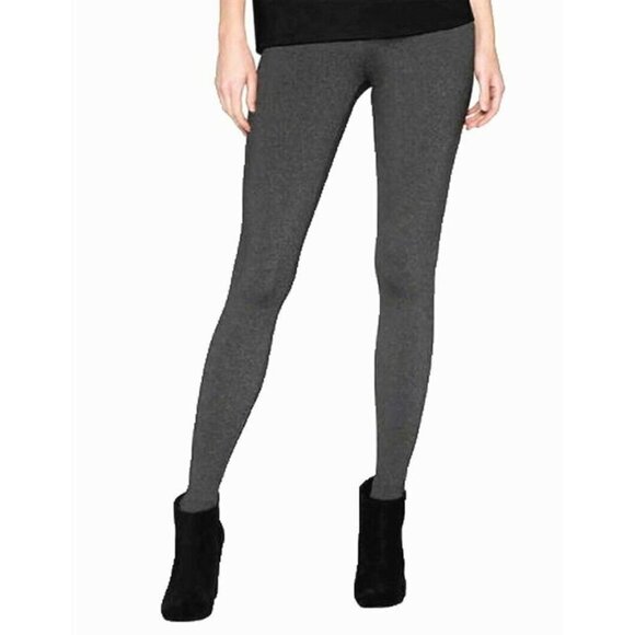 *2/$25* Matty M Ladies Wear Everywhere Gray Leggings Large - Picture 2 of 3